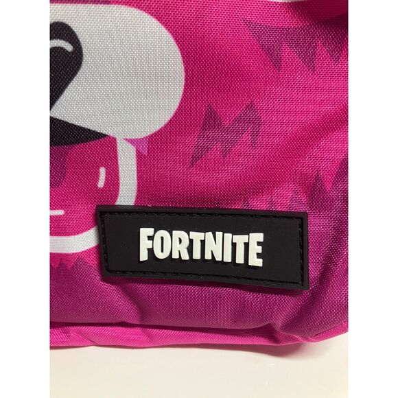 Fortnite Pink Bear Lunch Bag - Insulated Kids Lunch Box - Picture 7 of 12